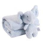 Baby-Kuscheldecke mit Schnuller – 2-teiliges Set