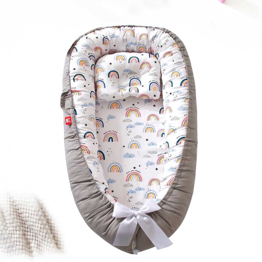 Babynest Co-Sleeping – Atmungsaktiv & verstellbar