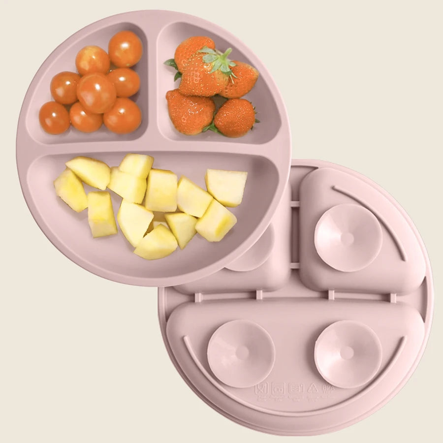 1PCS Baby Sucker Silikon Essplatte BPA FREI Kinder Gerichte Saug Toddle Training Geschirr Kinder Fütterung Schüsseln Baby Zeug