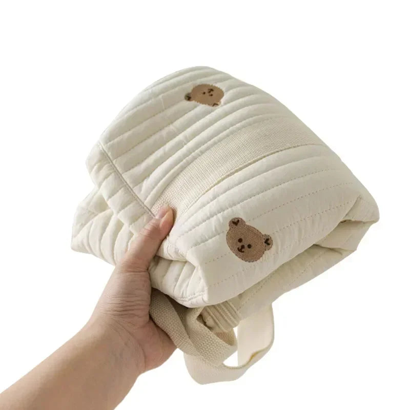 Wickeltasche Bär – Großer Baby-Organizer für den Kinderwagen