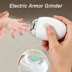 2-in-1 Electric Nail Clipper with LED Light, Automatic Nail Grinder and Trimmer for Babies, Mini Manicure Tool, Nail Care