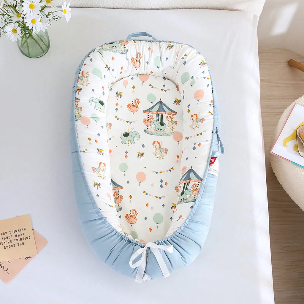 Babynest Co-Sleeping – Atmungsaktiv & verstellbar