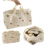 Wickeltasche Bär – Großer Baby-Organizer für den Kinderwagen