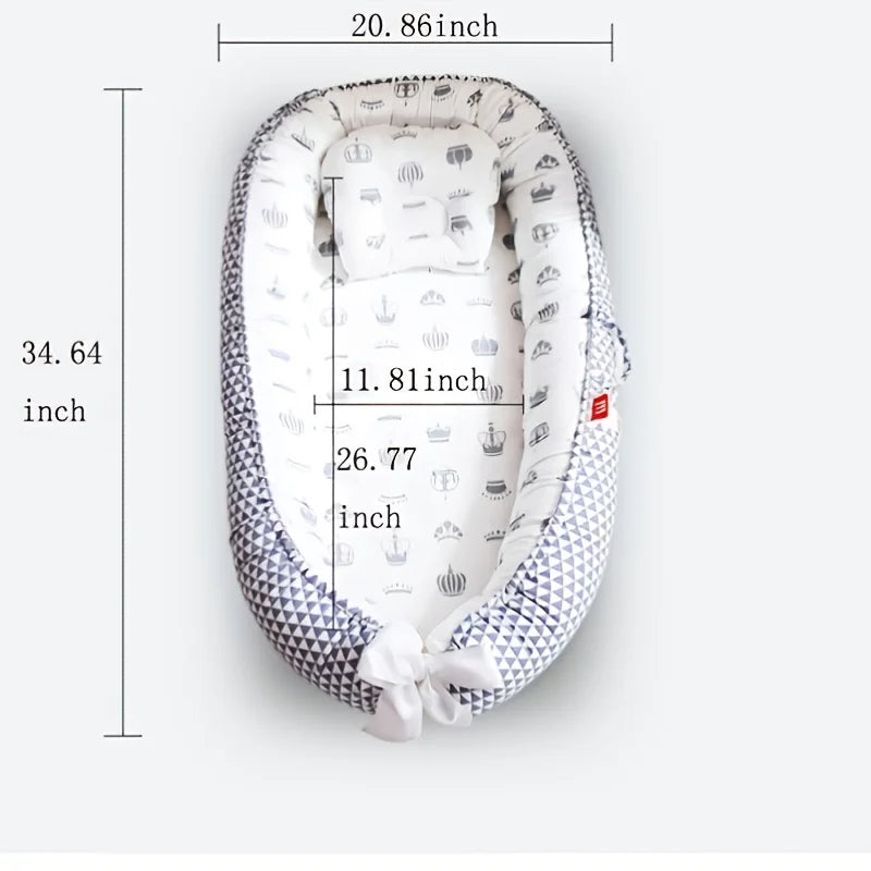 Babynest Co-Sleeping – Atmungsaktiv & verstellbar