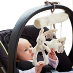 Plüsch-Mobile Hase – Kinderwagenkette mit Glöckchen