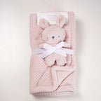 Baby-Kuscheldecke mit Schnuller – 2-teiliges Set