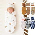 Baby Swaddle Wrap, Soft Cocoon Baby Blanket, Newborn Swaddling Blanket, Warm Cotton Baby Bedding Blanket