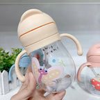 Trinklernbecher mit Strohhalm – 350 ml, auslaufsicher