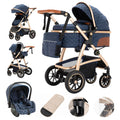 Kombikinderwagen 3-in-1 – Alurahmen mit Moskitonetz