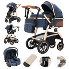 Kombikinderwagen 3-in-1 – Alurahmen mit Moskitonetz